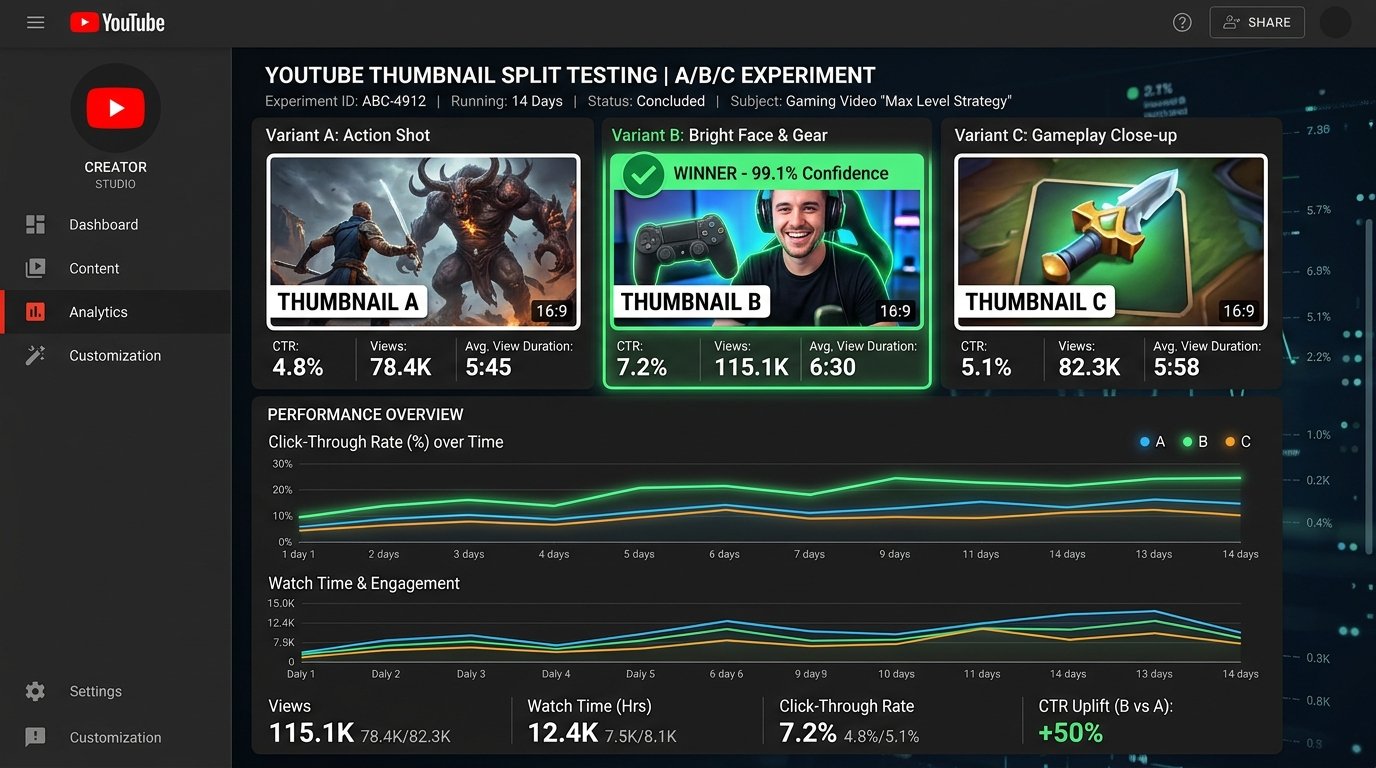 How to A/B Test YouTube Thumbnails
